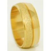Aliança em Ouro Amarelo 18k com Ótimo Preço